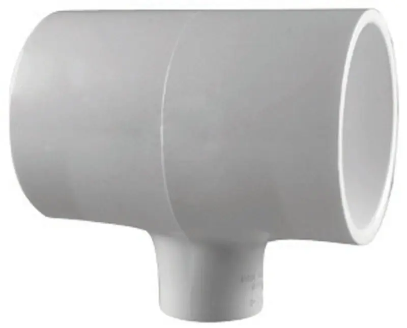 Schedule 40 1/2 In. Slip X 1-1/2 In. D Slip Pvc Reducing Tee 1 Pk