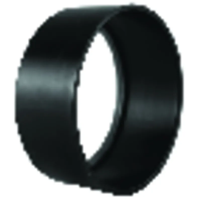 Abs/dwv Adapter Bushing, Spigot X Hub, 4 In.