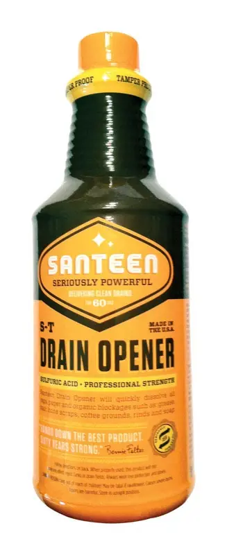 Industrial Strength S-t Liquid Drain Opener 1 Qt