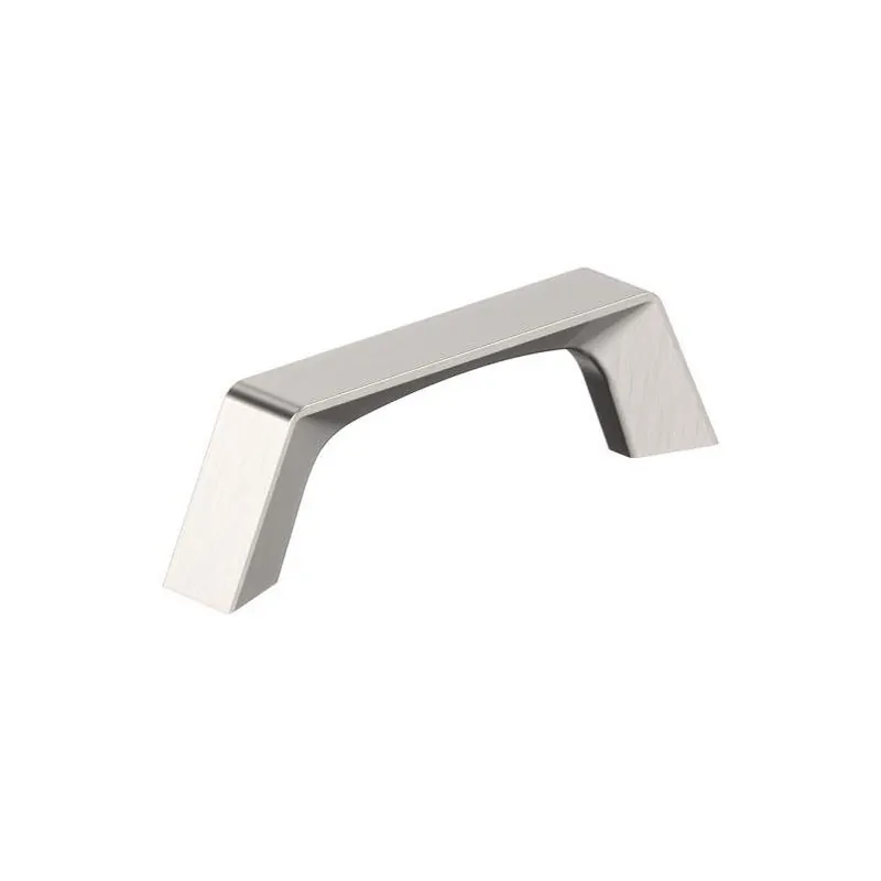Everyday Arch‑style Cabinet Handle – 3‑inch Satin Nickel, 6‑piece Set