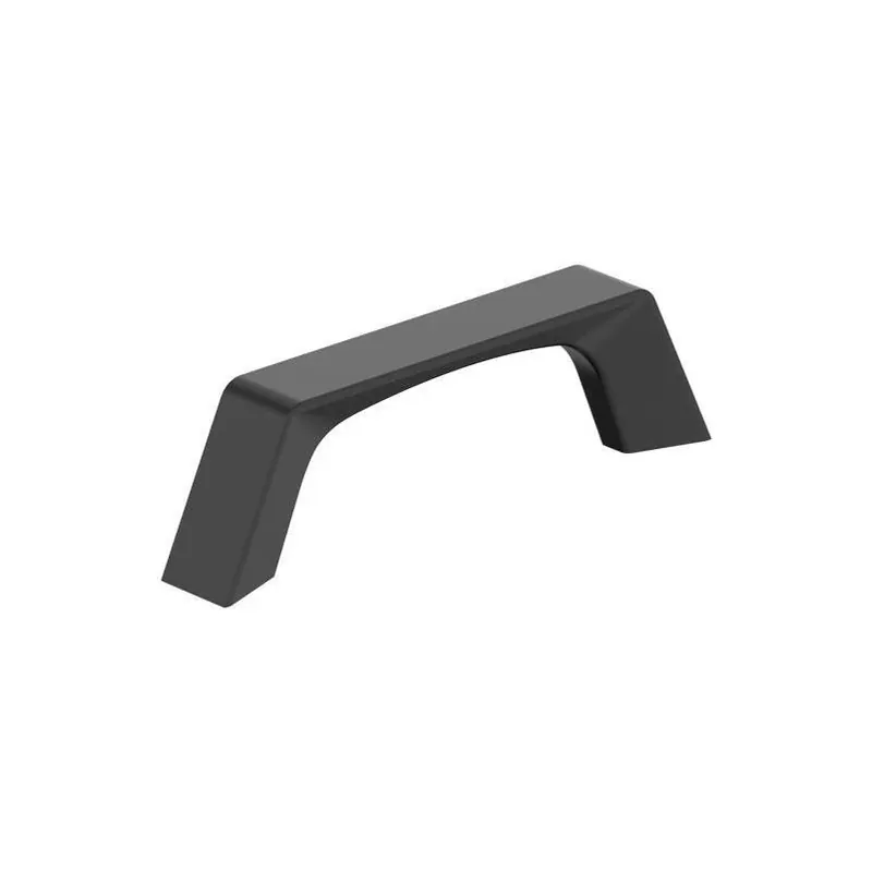 Evolve Matte Zinc Cabinet Pull – 3‑5/8" Length, 1" Projection, 6‑pack