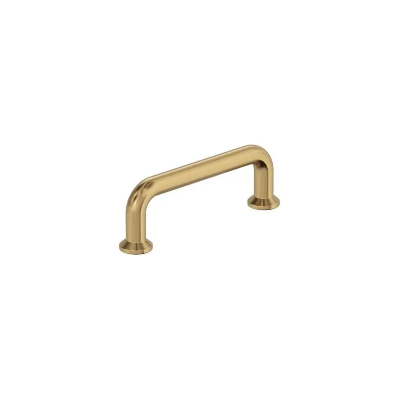 Factor Series Zinc Cabinet Pull – 3‑9/16‑in Handle, Champagne Bronze Finish