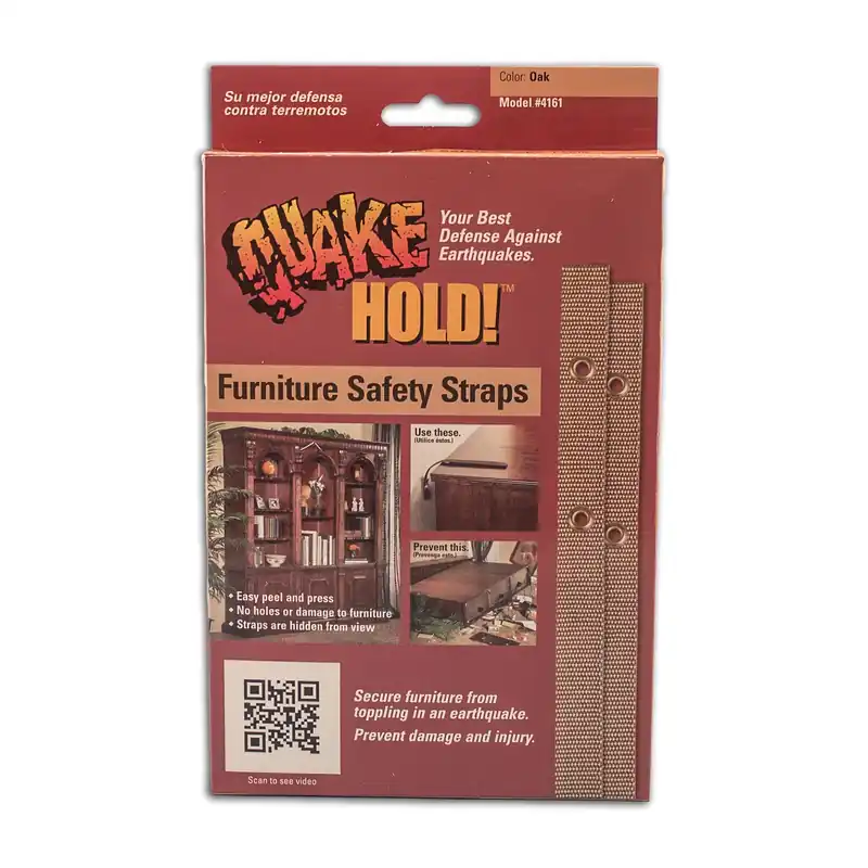 Ready America Nylon Self Adhesive Furniture Strap Oak Assorted 1 In. W X 15 In. L 1 Pk