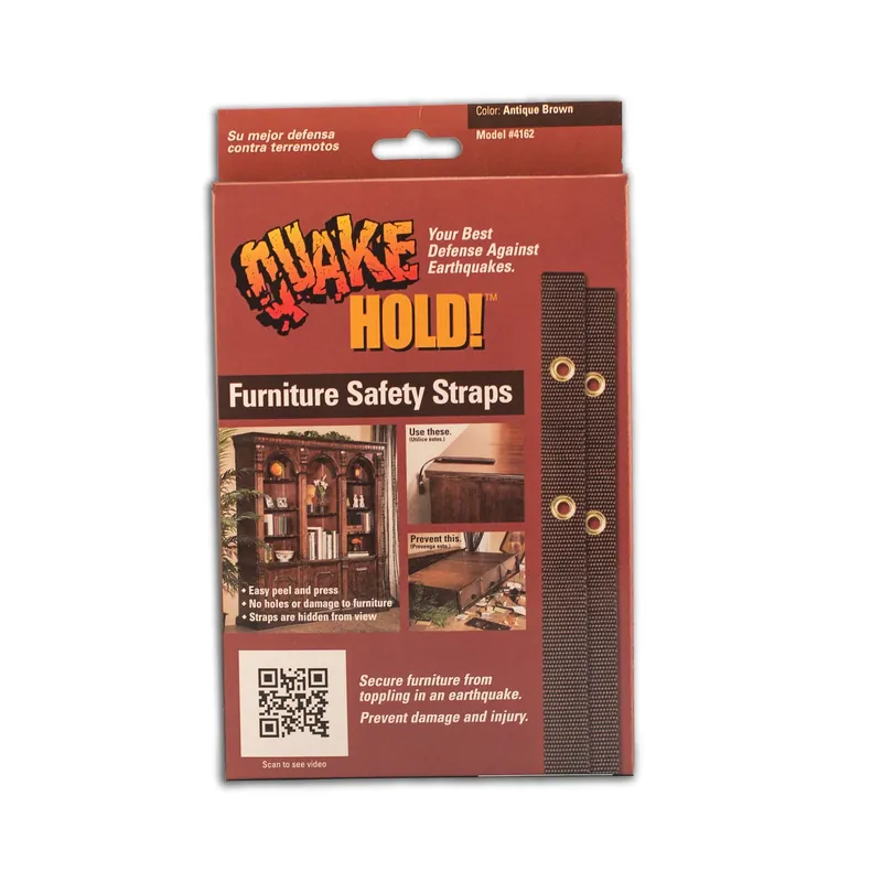 Ready America Nylon Self Adhesive Furniture Strap Brown Assorted 1 In. W X 15 In. L 1 Pk