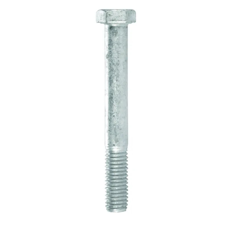 1/2 In. D X 4 In. L Hot Dipped Galvanized Steel Hex Bolt 25 Pk