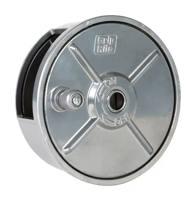 Tie Wire Reel, Cast Aluminum, 2 X 6 In.