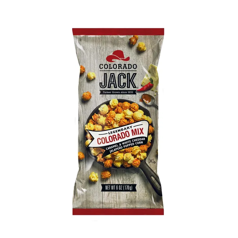 Legendary Colorado Mix Gourmet Popcorn 6 Oz Bag