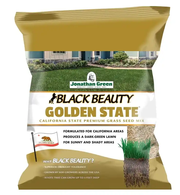 Black Beauty Golden State Grass Seed, 3 Lbs.