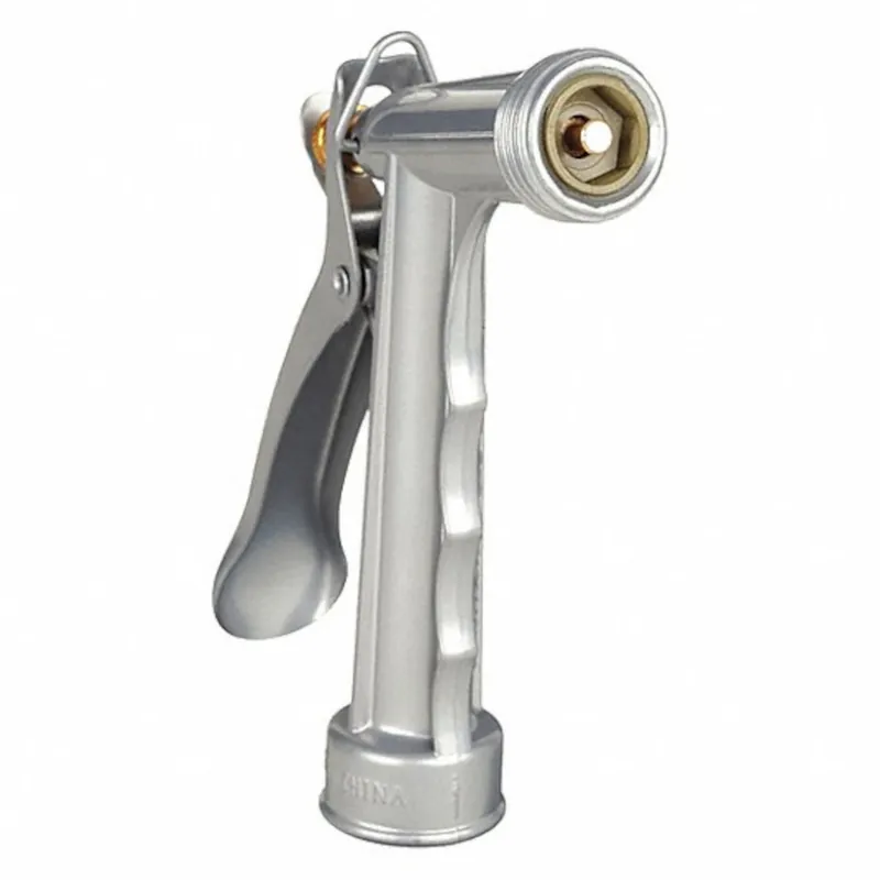 Pistol Grip Metal Hose Nozzle, Threaded Front