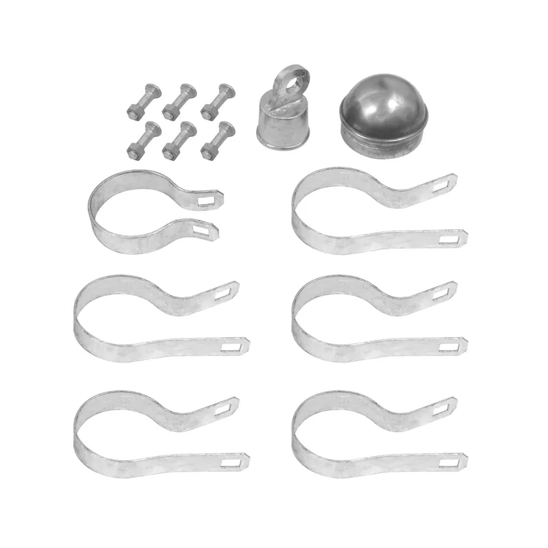 6 Ft Aluminum Chain Link Fence End/gate Post Kit Model 328644c