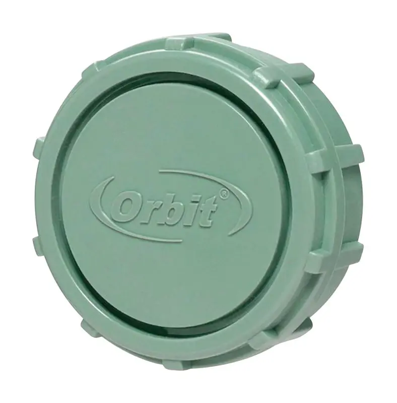 Underground Sprinkler Manifold Cap, Green