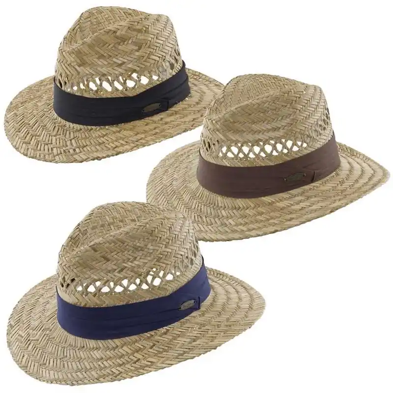 Safari Straw Hat – One Size, Assorted Colors
