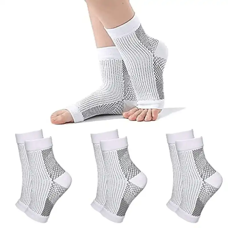 Neuropathy Ankle Brace Tendonitis Relief Compression Sleeve For Swelling