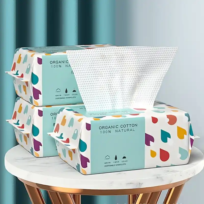 100count Thick Disposable Face Towels For Makeup Removal Skin Care