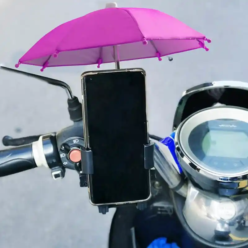 Universal Waterresistant Phone Umbrella Cute Sunshade Beach Toy Fun Decoration
