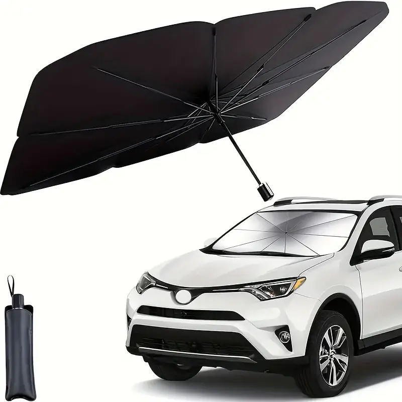 Universal Thickened Car Sunshade Umbrella Heat Insulation Uv Protection