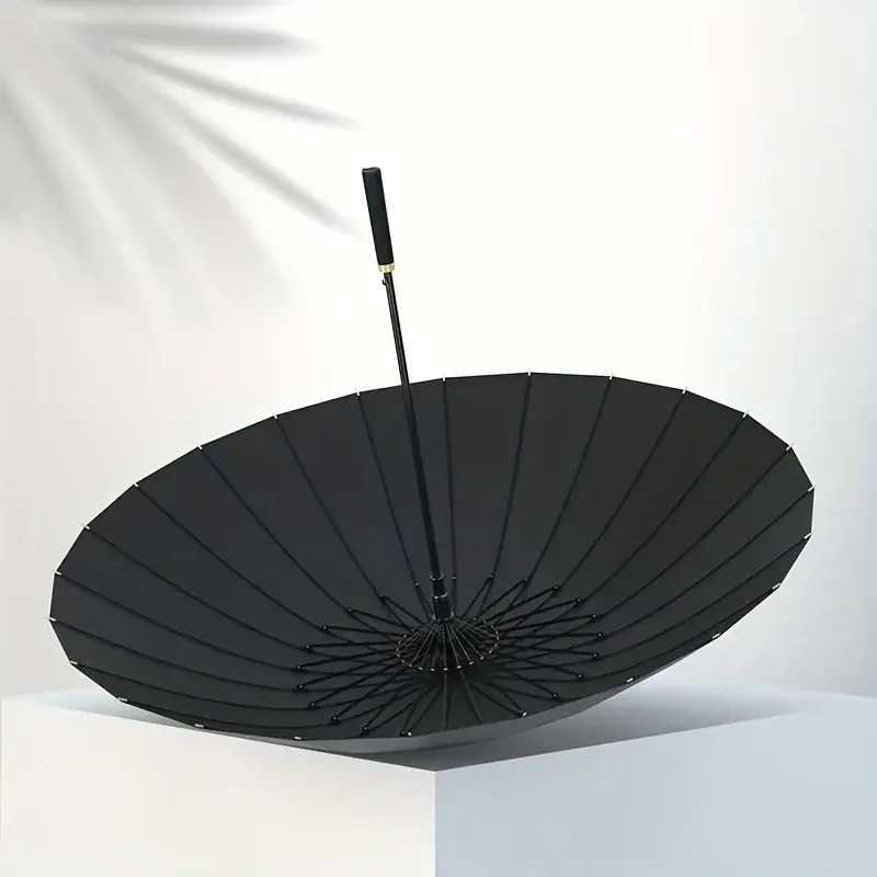 Windproof 24bone Double Canopy Umbrella Extra Large Ergonomic Ultimate Protection