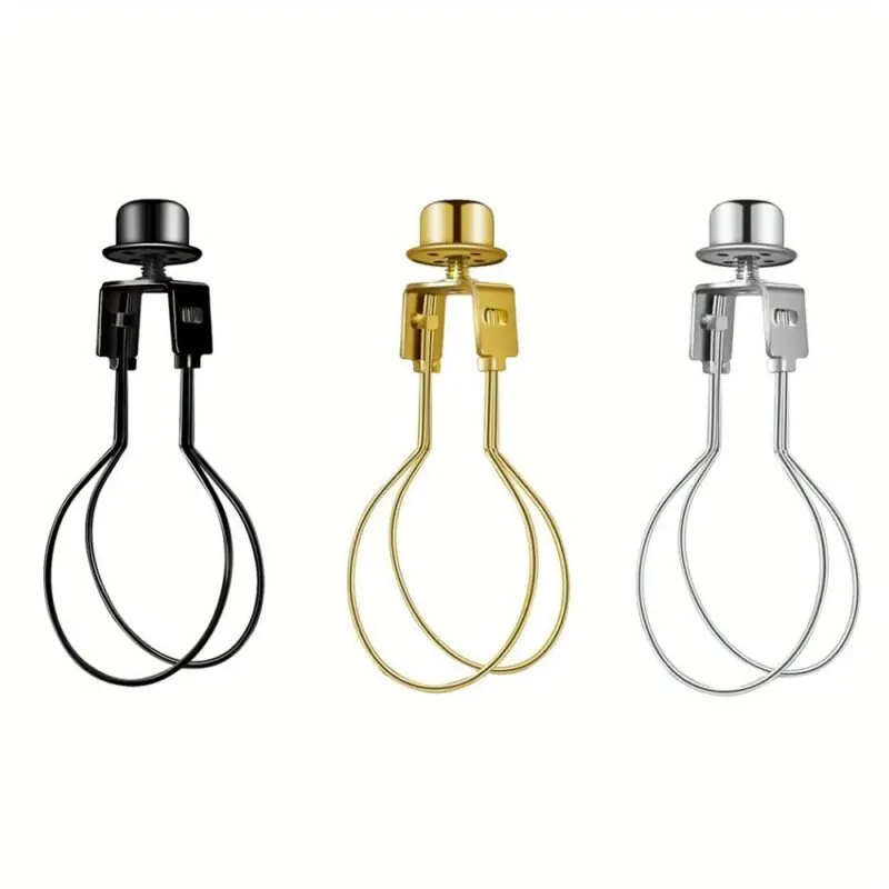 Modern Clipon Lamp Shade With Finial No Wiring Needed