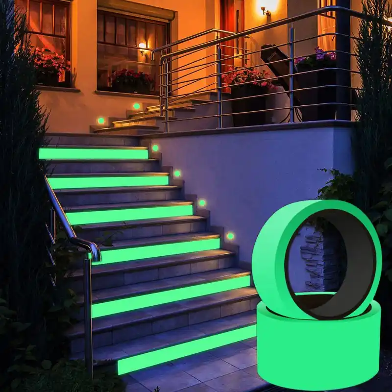 300cm Glitter Matte Safety Tape Selfadhesive Multisurface Reusable