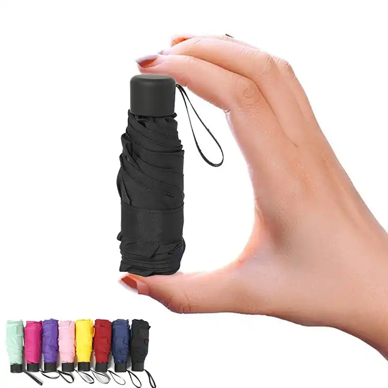 Compact Windproof Waterresistant Travel Umbrella Durable Portable Stylish For Women