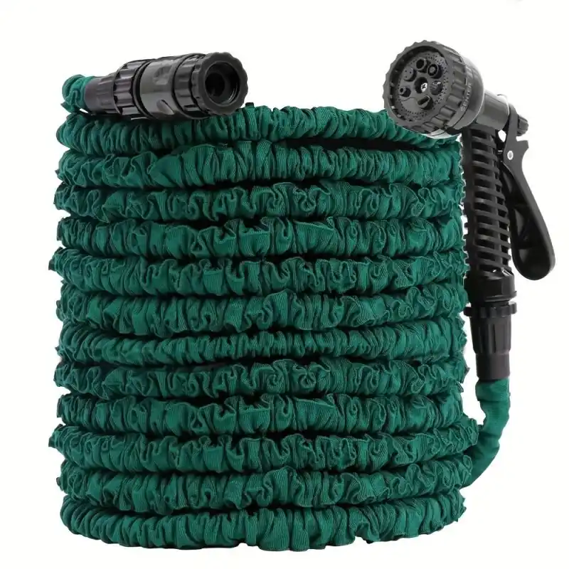 75 Ft Expandable Garden Hose Flexible Kinkfree 7spray Nozzle Durable