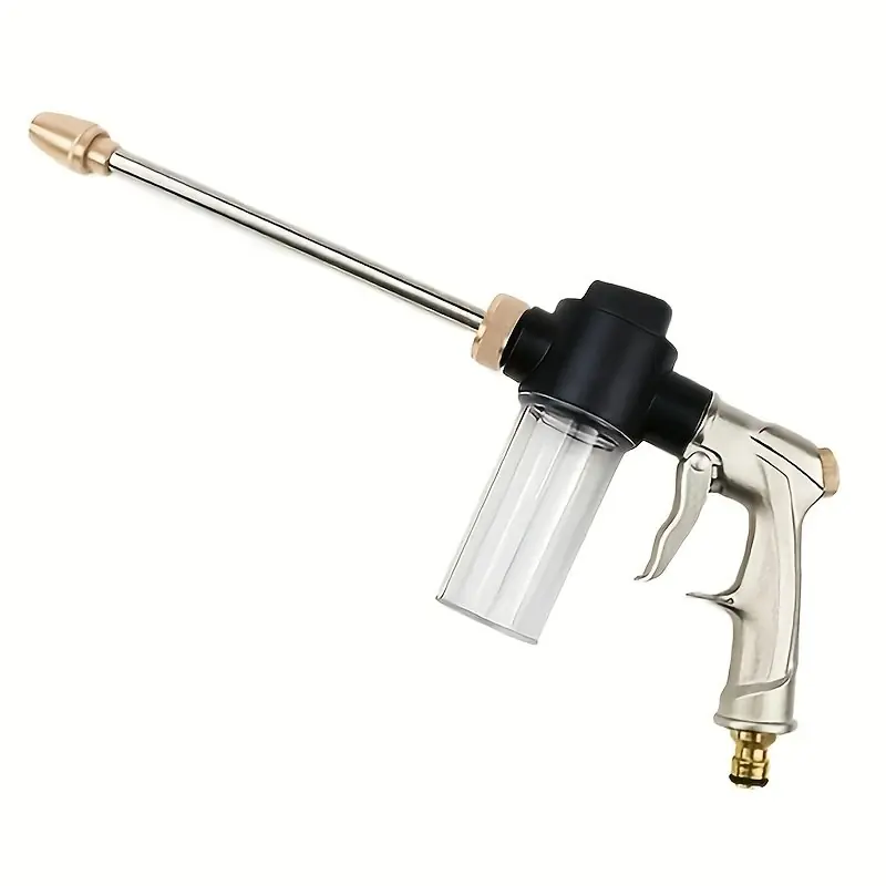 Universal Highpressure Metal Water Sprayer Set Efficient Gardening Tool