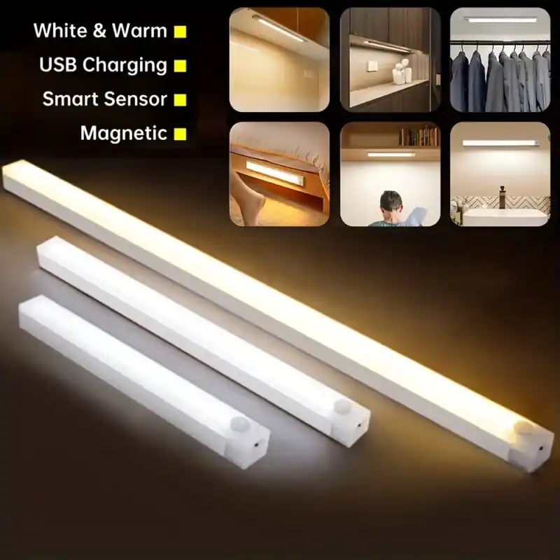Ultrabright Wireless Led Motion Sensor Cabinet Light Easy Install Batteryoperated
