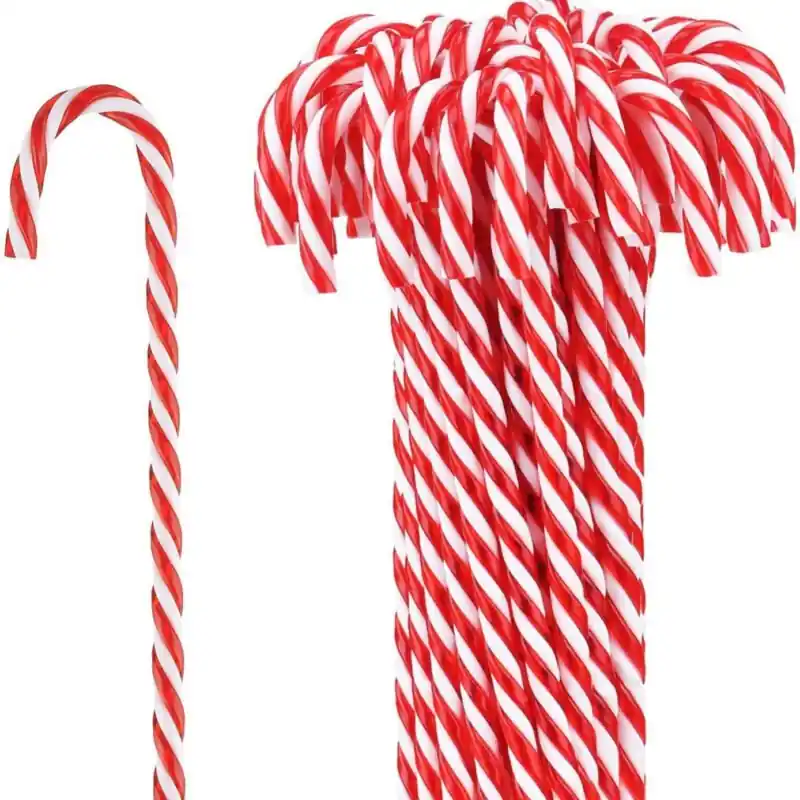 Elegant 612pcs Festive Christmas Tree Crutches Holiday Decor Essentials