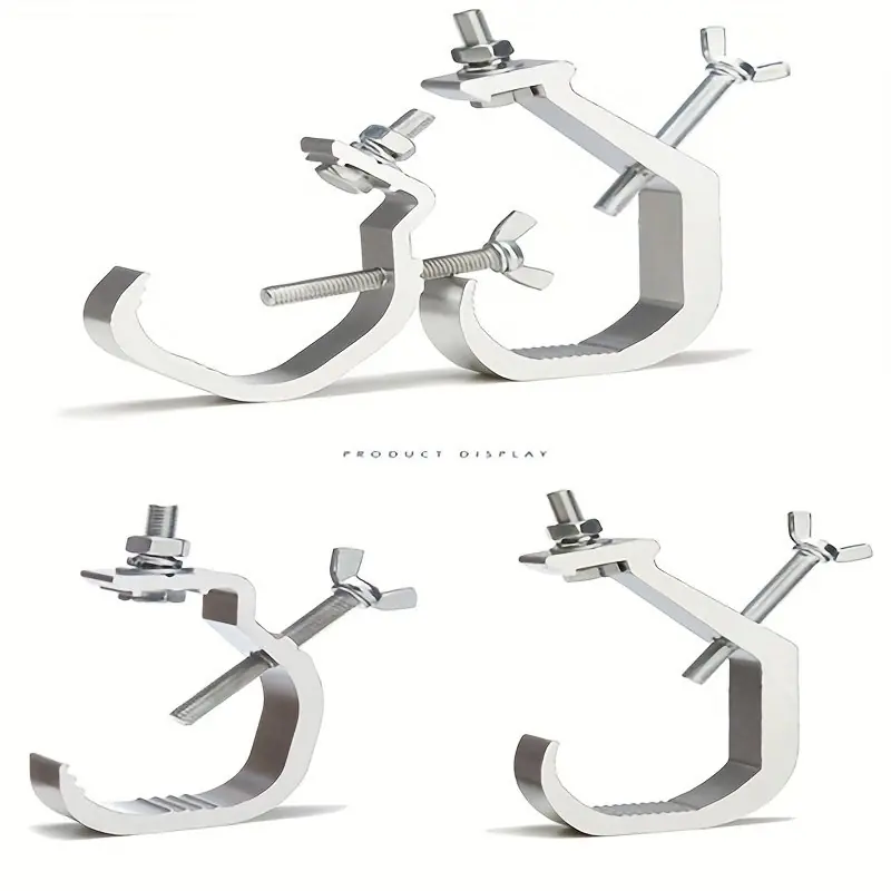 Heavy Duty Adjustable Stage Lighting Hook Secure Hang For Par Beam Lights