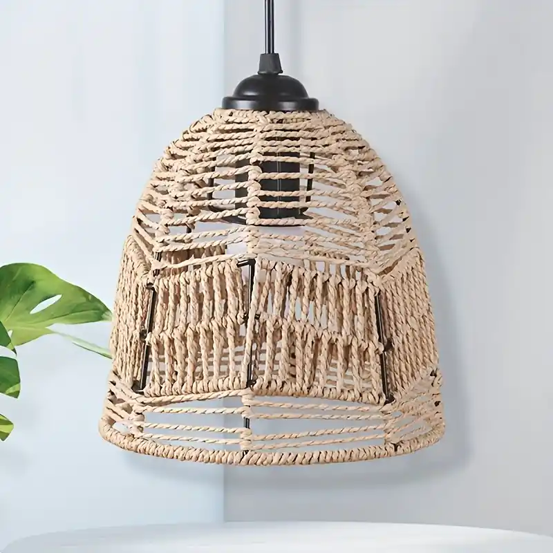 Ecofriendly Paper Rope Chandelier Diy Modern Lampshade For Cozy Spaces
