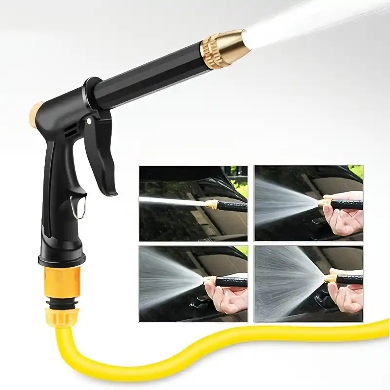 Highpressure Car Wash Spray Durable Leakproof Versatile Garden Nozzle