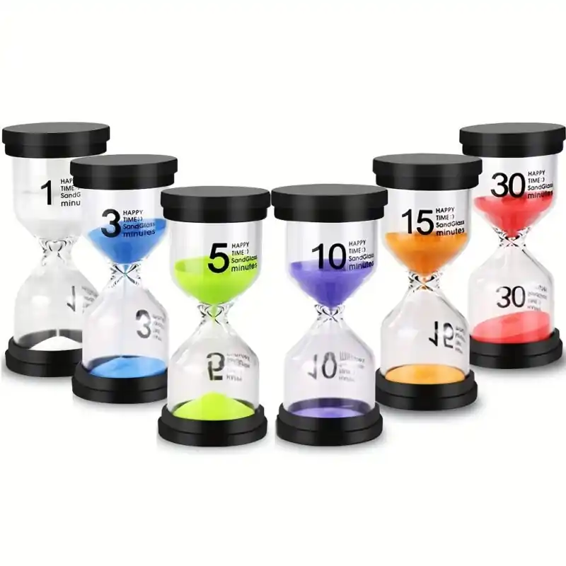 Multicolor Sand Timers 130 Min For Games Study Home Office