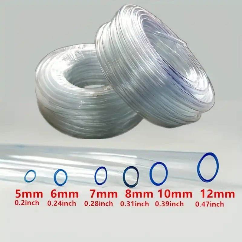 Transparent Pvc Hose For Garden Aquarium Pumps Universal Fit 614mm