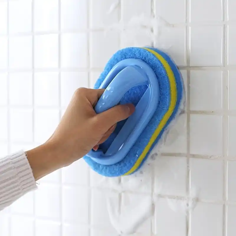 Multifunctional Handle Sponge Brush Ultimate Cleaning For Home Outdoors