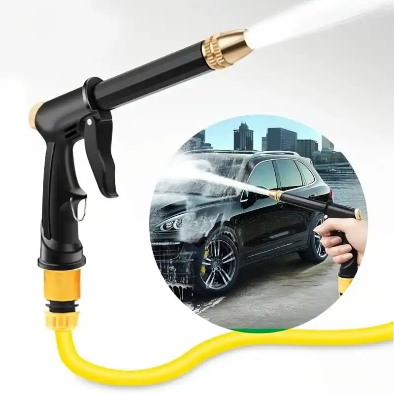 Highpressure Adjustable Water Hose Nozzle Universal Fit Durable Easy Clean