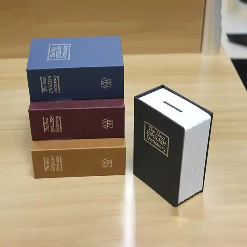 Hidden Book Safe Secure Lock Box For Home Decor And Gifts