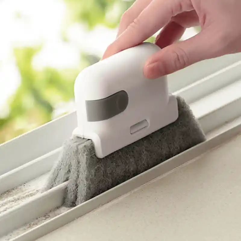 3in1 Groove Cleaning Brush Set For Windows Doors And Tracks