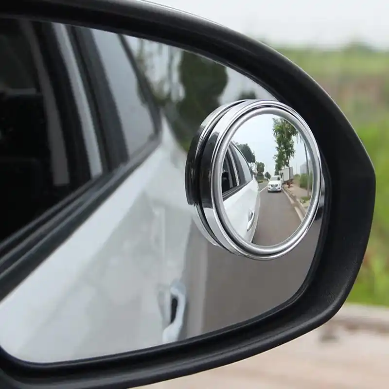 2pcs Car Blind Spot Mirrors Enhance Safety Visibility