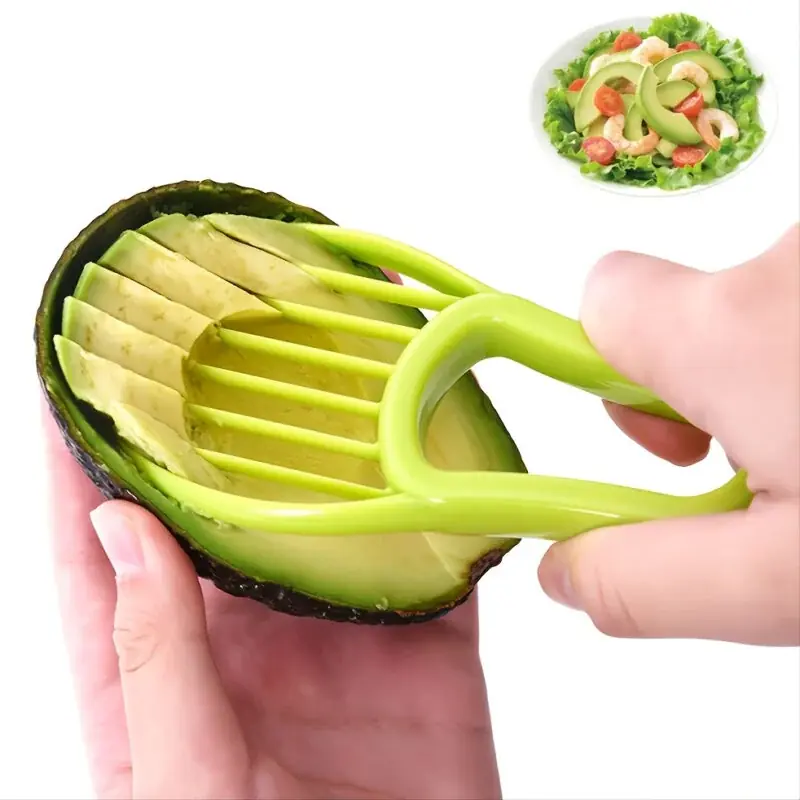 2pack Avocado Slicer Set 3in1 Multifunction Kitchen Gadget
