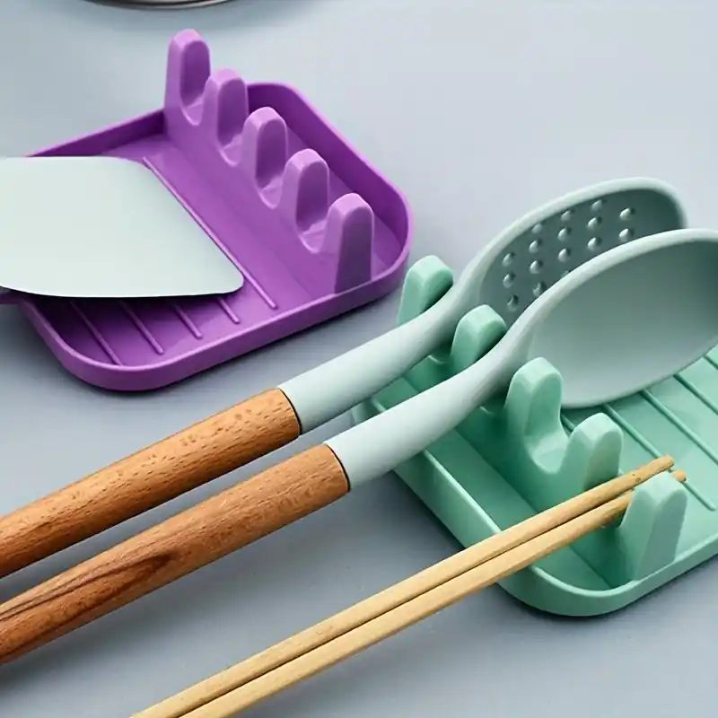 Multipurpose Kitchen Utensil Rack Spoon Pot Cover Spatula Holder