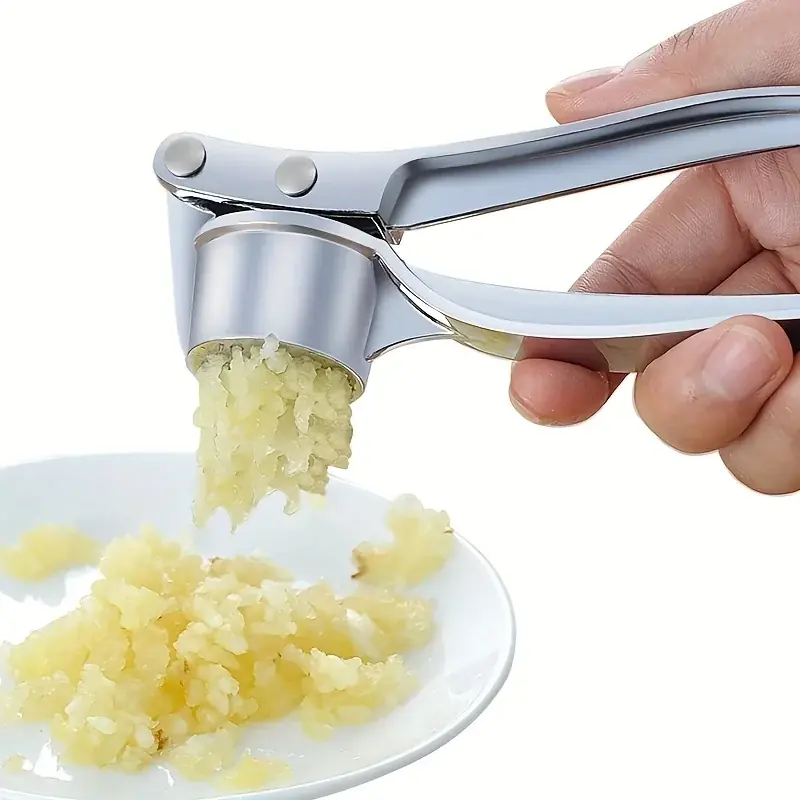 Heavyduty Metal Garlic Press Effortless Crusher For Garlic Ginger