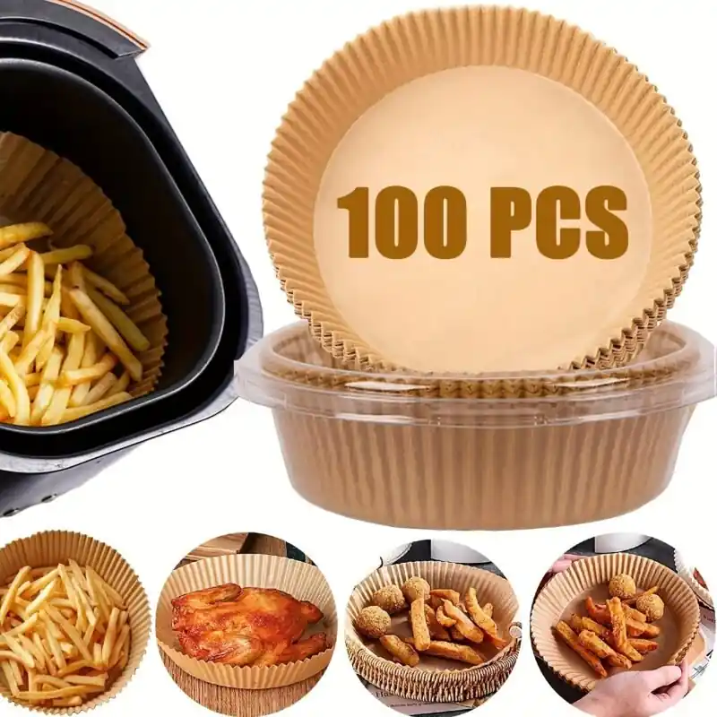 Nonstick Air Fryer Parchment Paper Liners Oilproof Heat Resistant