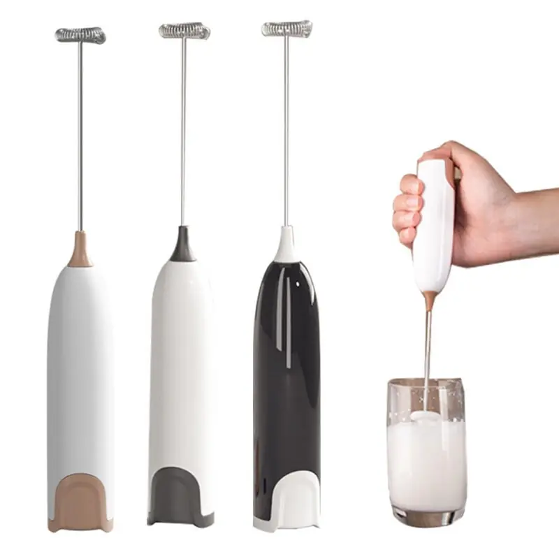 Electric Milk Frother Durable Nonbattery Perfect Creamy Cappuccinos Lattes