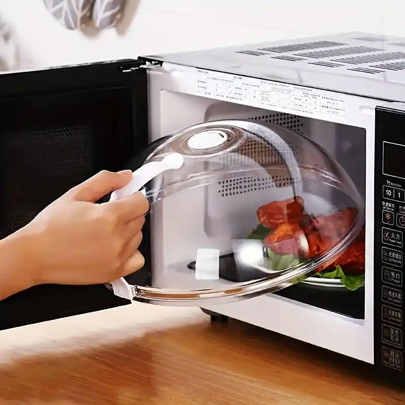 Microwave Food Cover Heatresistant Bpafree Easy Clean Kitchen Tool