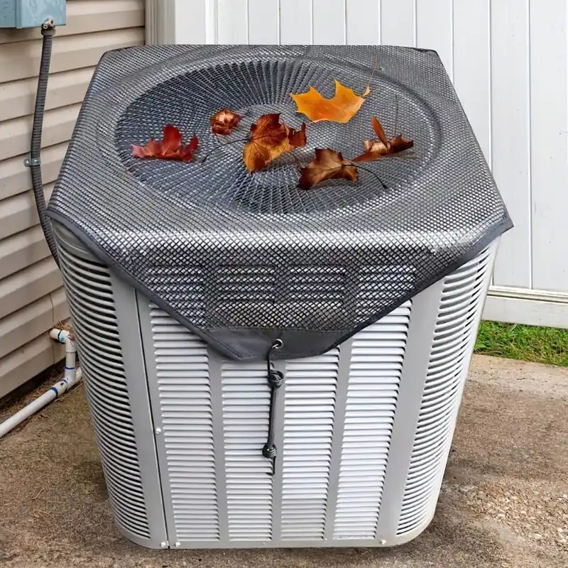 Allweather Windproof Outdoor Ac Cover Pvc Mesh Dust Protection