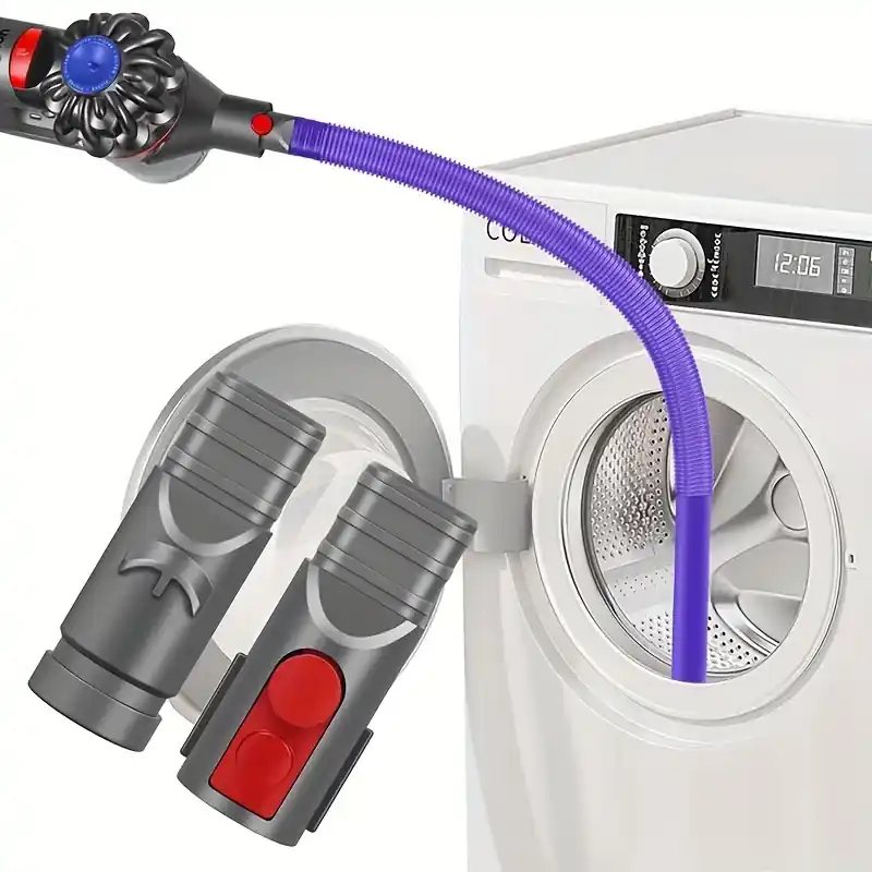 Universal Dryer Vent Cleaning Kit Vacuum Hose Lint Remover Tool Compatible Models