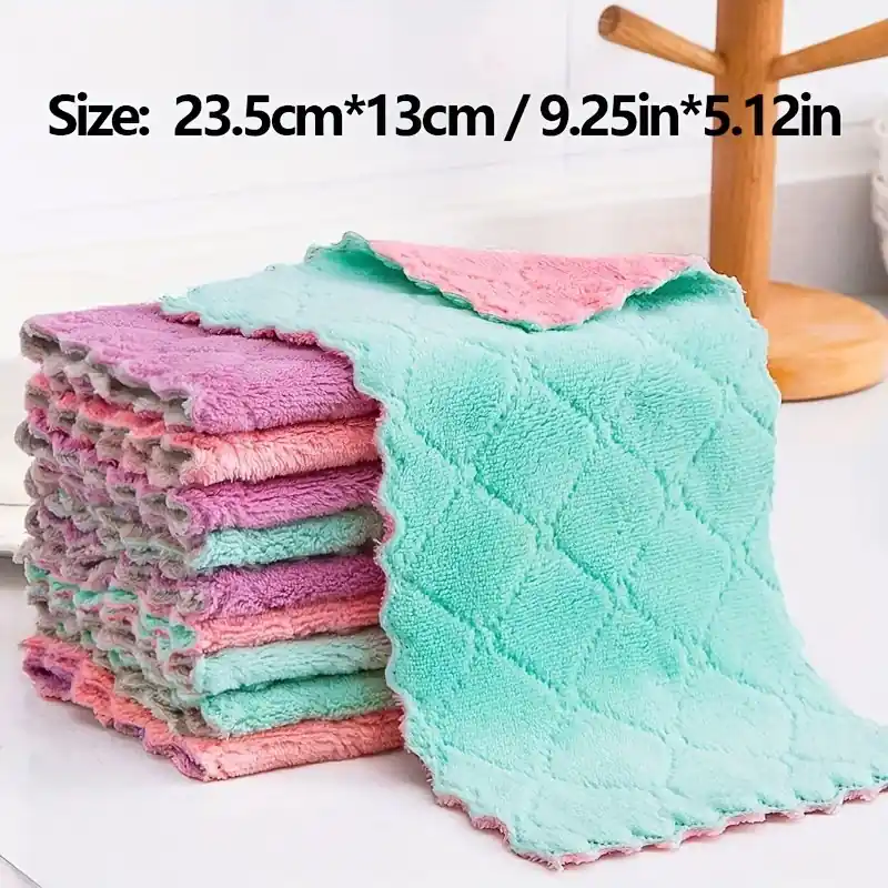 10piece Cotton Kitchen Towel Set Soft Absorbent Durable