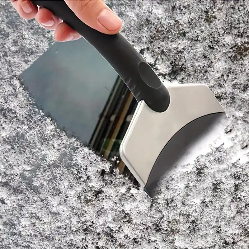 Heavyduty Stainless Steel Car Snow Shovel Rustresistant Deicing Tool