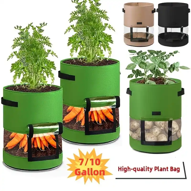 Heavyduty Multiveggie Grow Bag Durable Highyield Spacesaving Garden Solution