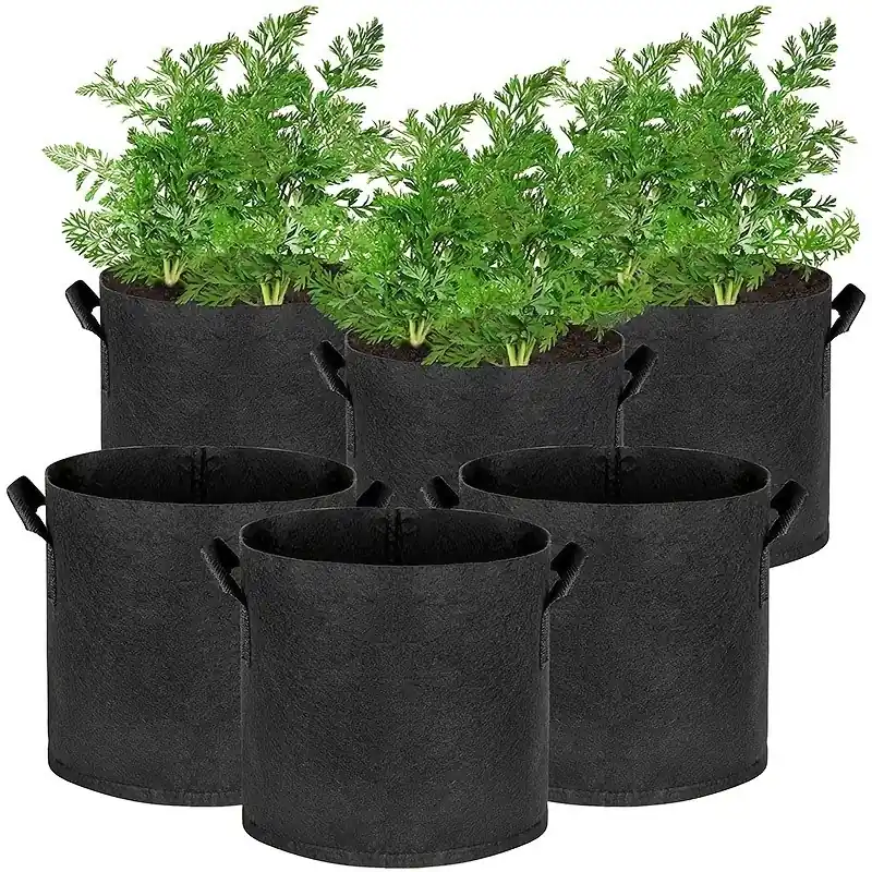 Breathable Nonwoven Aeration Fabric Pot Indooroutdoor Durable Planter